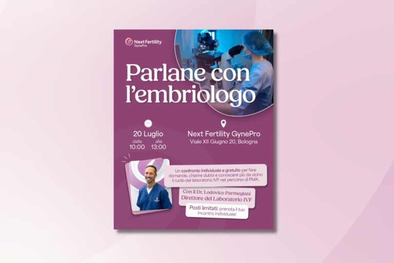 Parlane con l'Embriologo | Incontro gratuito a Bologna